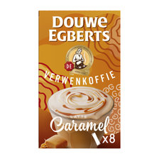 Douwe Egberts Latte Caramel Oploskoffie 8 Stuks