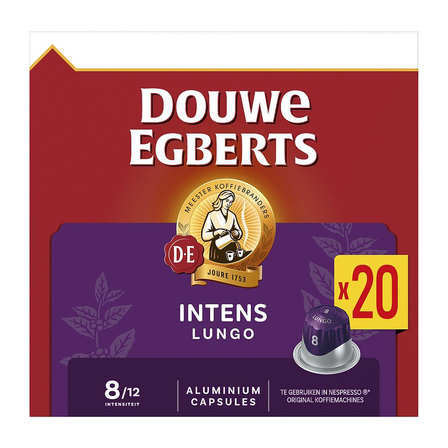 Douwe Egberts Lungo Intens Koffiecups Voordeelpak