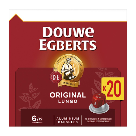 Douwe Egberts Lungo Original Koffiecups  Voordeelpak