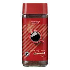 g'woon Oploskoffie Roodmerk