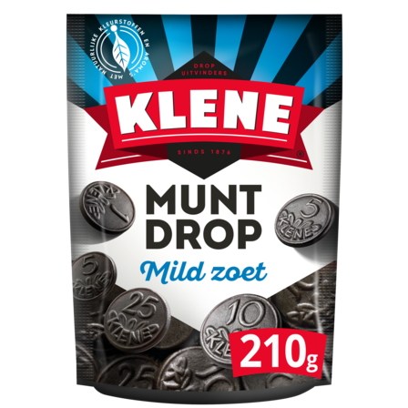 Klene Muntdrop Mild Zoet 230 g