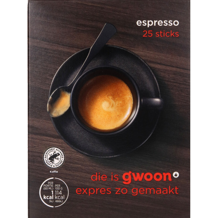 G'woon Espresso Sticks