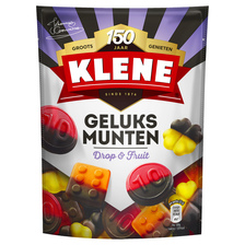 Klene geluksmunten drop & fruit