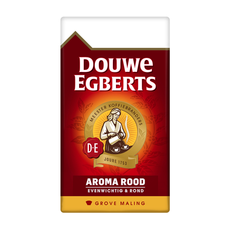 Douwe Egberts Aroma Rood Grove Maling Filterkoffie