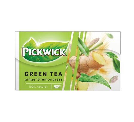 Pickwick Ginger & Lemongrass Groene Thee 20 Stuks