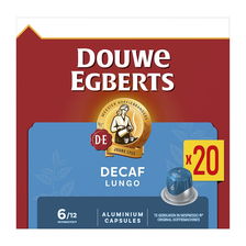 Douwe Egberts Lungo Decaf Koffiecups Voordeelpak 20 Stuks