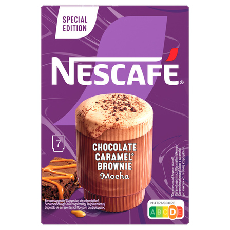 Nescafe Mocha Chocolade Caramel Brownie