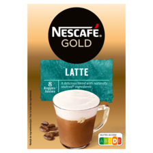 Nescafé Gold Latte Macchiato oploskoffie - 6 x 8 zakjes