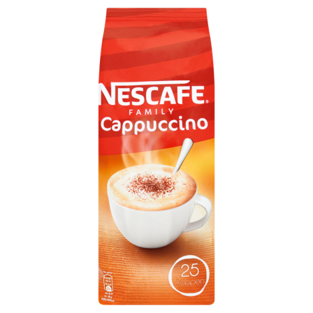 Nescafe Cappuccino Family oploskoffie 25 koppen