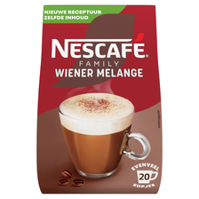 Nescafe Wiener Melange Family oposkoffie 25 koppen