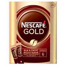 Nescafe Gold oploskoffie - 6 x 25 zakjes