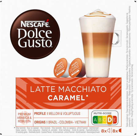 Nescafe Dolce Gusto caramel latte macchiato