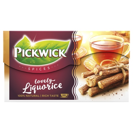 Pickwick Spices Zoethout Zwarte Thee 20 Stuks