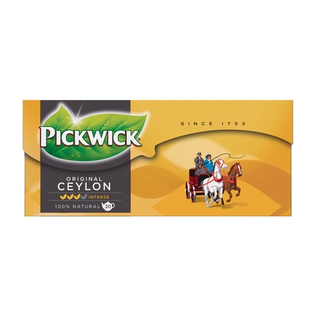 Pickwick Ceylon Zwarte Thee voor Pot 20 Stuks