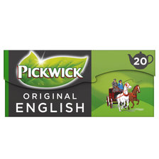 Pickwick English Zwarte Thee voor Pot 20 Stuks