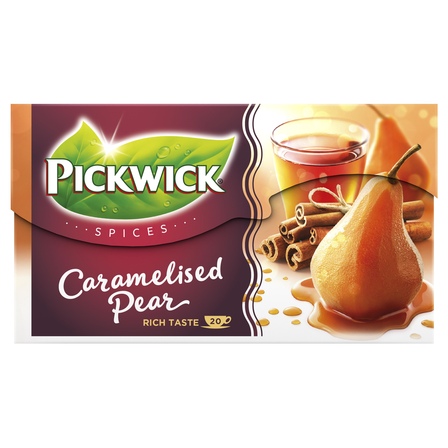 Pickwick Spices Caramelised Pear Zwarte Thee 20 Stuks