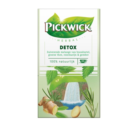 Pickwick Herbal Detox Kruiden Thee 20 Stuks