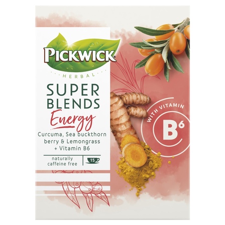 Pickwick Herbal Super Blends Energy Kruidenthee