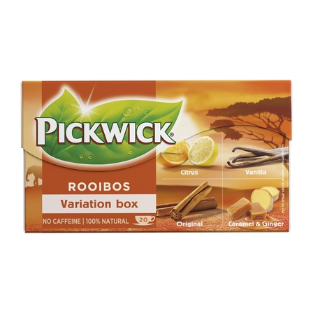 Pickwick Variatie Rooibos Thee 20 Stuks