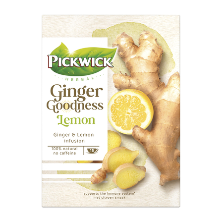 Pickwick Ginger Goodness Lemon