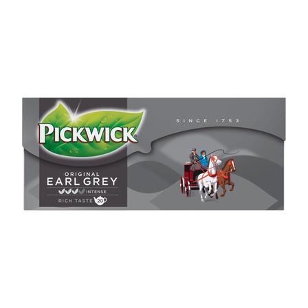 Pickwick Earl Grey Zwarte Thee voor Pot 20 Stuks