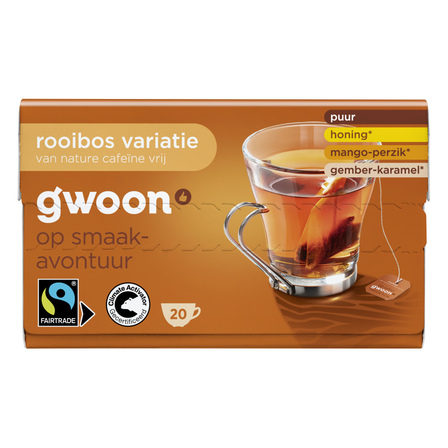 g'woon Rooibos Variatie 20 x