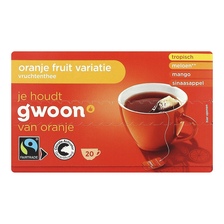 g'woon Oranje Fruit Variatie Vruchtenthee 20 x