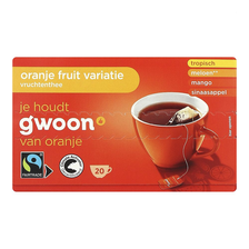 g'woon Oranje Fruit Variatie Vruchtenthee 20 x