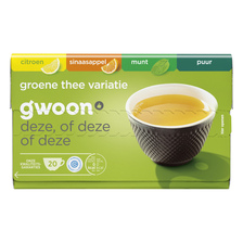 g'woon Groene Thee Variatie 20 x