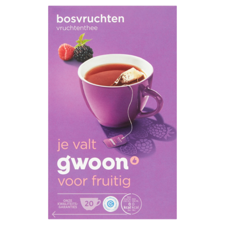 G'woon Bosvruchten Thee 20 x 1,5 g