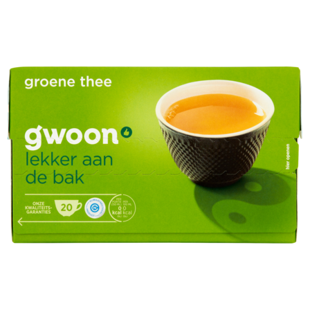 g'woon Groene Thee 20 x 1,5 g