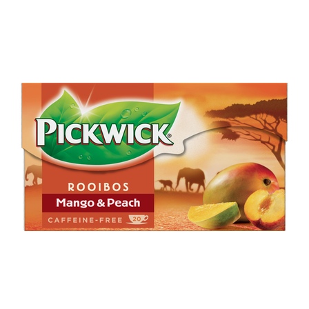 Pickwick Mango & Perzik Rooibos Thee 20 Stuks