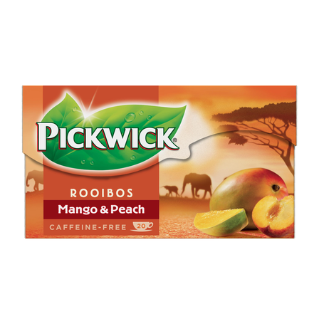 Pickwick Mango & Perzik Rooibos Thee