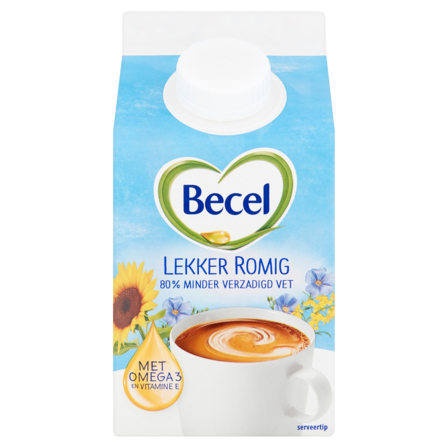 Becel voor in de Koffie Zacht en Romig Pak
