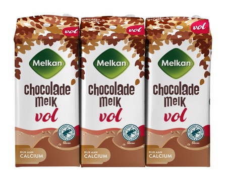 Melkan Chocolade Melk Vol 6 x 200 ml