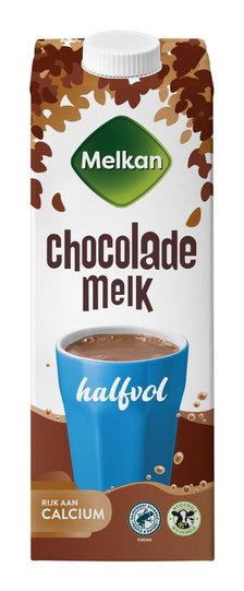  Melkan Chocolade Melk Halfvol 1 L