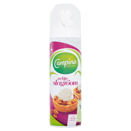 Campina Echte Slagroom 250 g Spuitbus