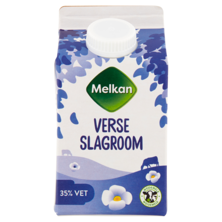 Melkan Verse Slagroom 35% Vet 500 ml
