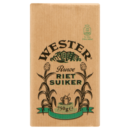 Wester Ruwe Rietsuiker 750 g