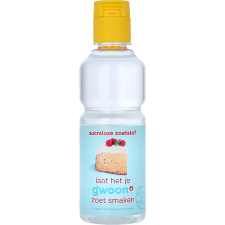 g'woon Sucralose Zoetstof Vloeibaar