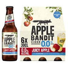 Apple Bandit Cider Juicy Apple 0.0% Fles 6 x 30 cl