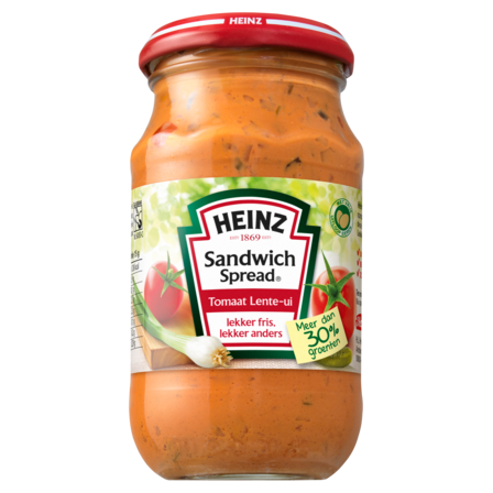 Heinz Sandwich spread tomaat-lente ui 300g