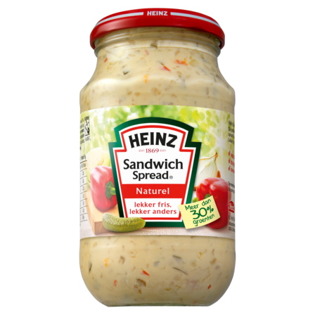 Heinz Sandwich spread naturel familiepot 450g
