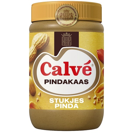 Calvé pindakaas met noot
