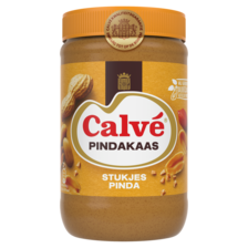 Calve Pindakaas Stukjes Pinda