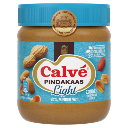 Calve Pindakaas Light 350 g