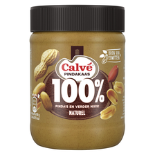 Calve 100% Naturel pindakaas