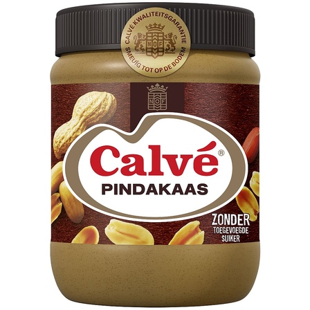 Calve Smeuige Pindakaas Regular