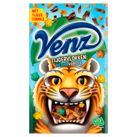 Venz Rimboe tijger vlokken melk/vanille