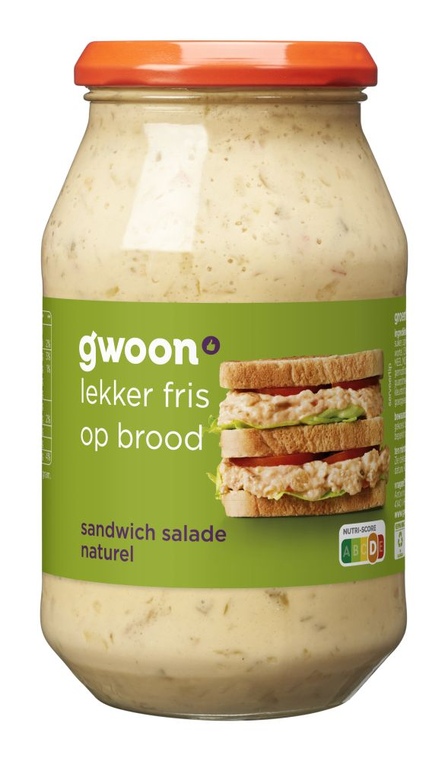 g'woon Sandwich Salade Naturel 515 g